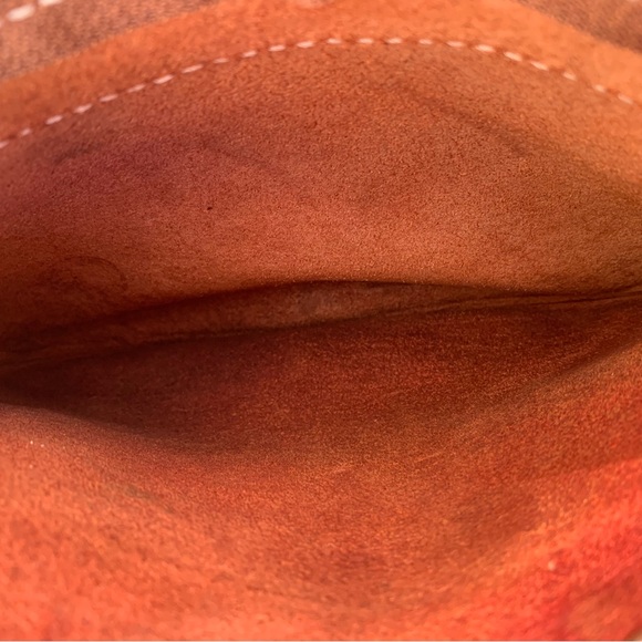 🇮🇹 I Medici Firenze Italian Leather Saddle Bag Crossbody Classic Minimalist - Picture 9 of 17